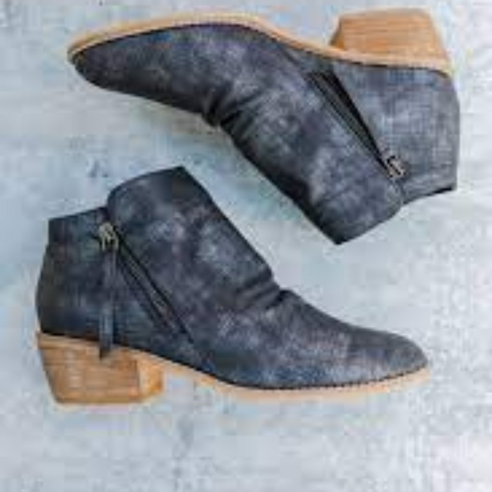 CORKY'S BUTTERNUT - BLACK METALLIC Booties